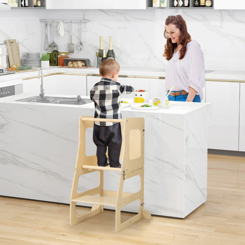 7-In-1 Toddler Climbing Toy Connected Table and Chair Set